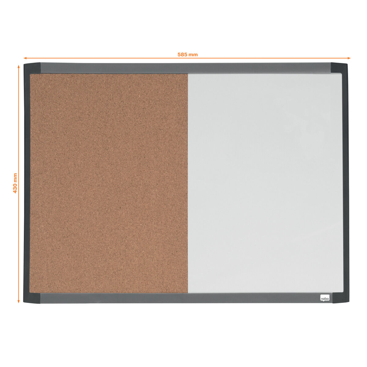 Valgetahvel Nobo 58,5 x 43 cm